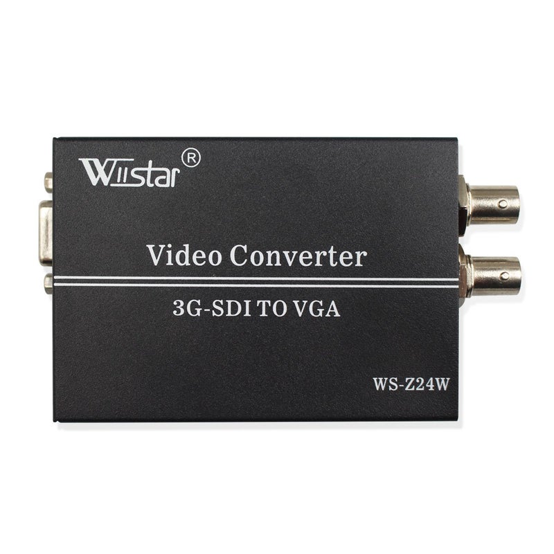 Wiistar SDI to VGA Audio Converter Support 1080P for VGA SDI Monitor - Image 1